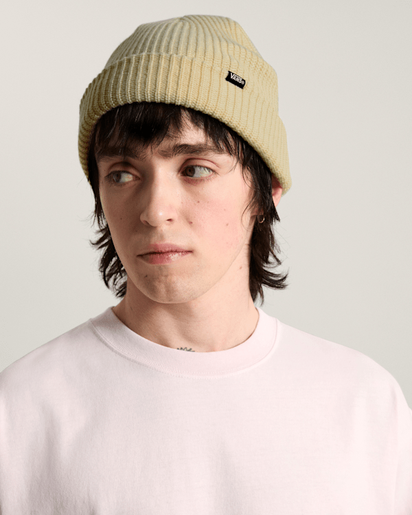 Vans - Core Basic Cuff Beanie, Man, White, Size: One size (obrázek 4)