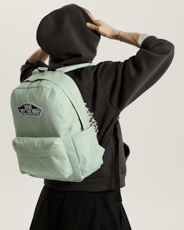 Vans - Old Skool Classic Backpack, Green, Size: One size (obrázek 7)