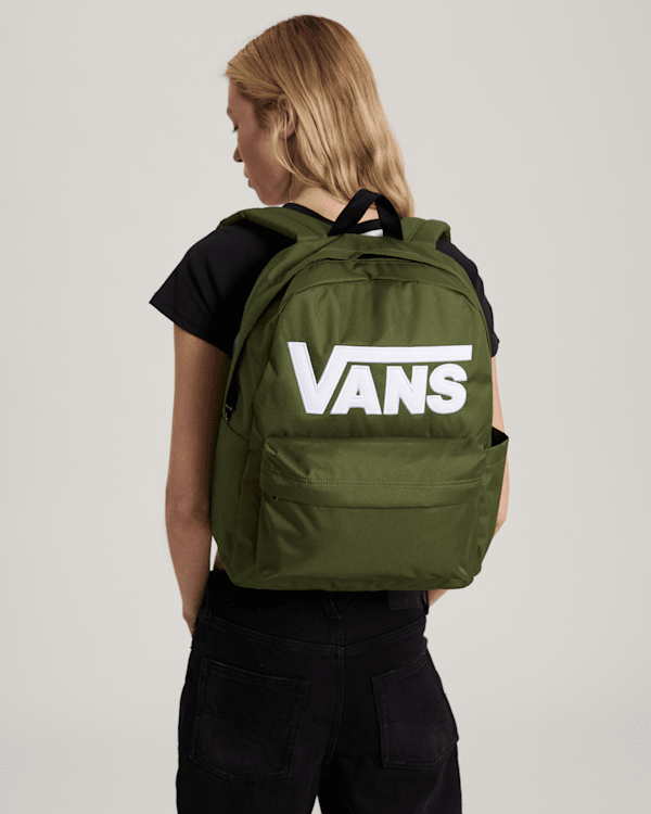 Vans - Old Skool Backpack, Green, Size: One size (obrázek 8)