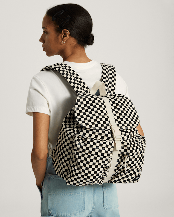 Vans - Scatter Backpack, White, Size: One size (obrázek 5)