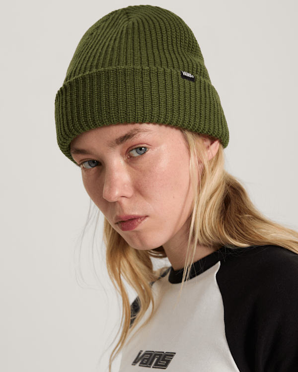 Vans - Core Basic Cuff Beanie, Man, Green, Size: One size (obrázek 4)