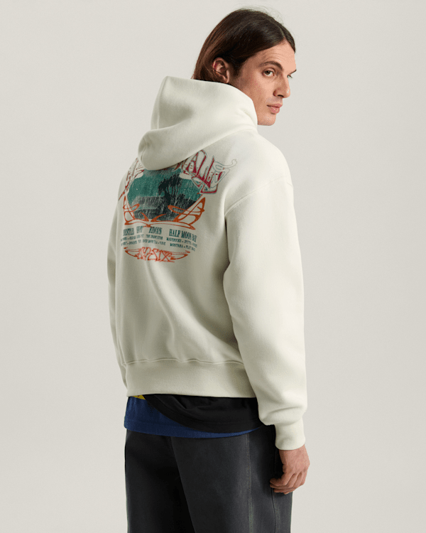 Vans - Jetty Sets Pullover marshmallow, Man, White, Size: L (obrázek 4)