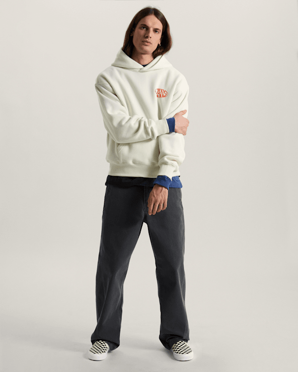 Vans - Jetty Sets Pullover marshmallow, Man, White, Size: L (obrázek 5)