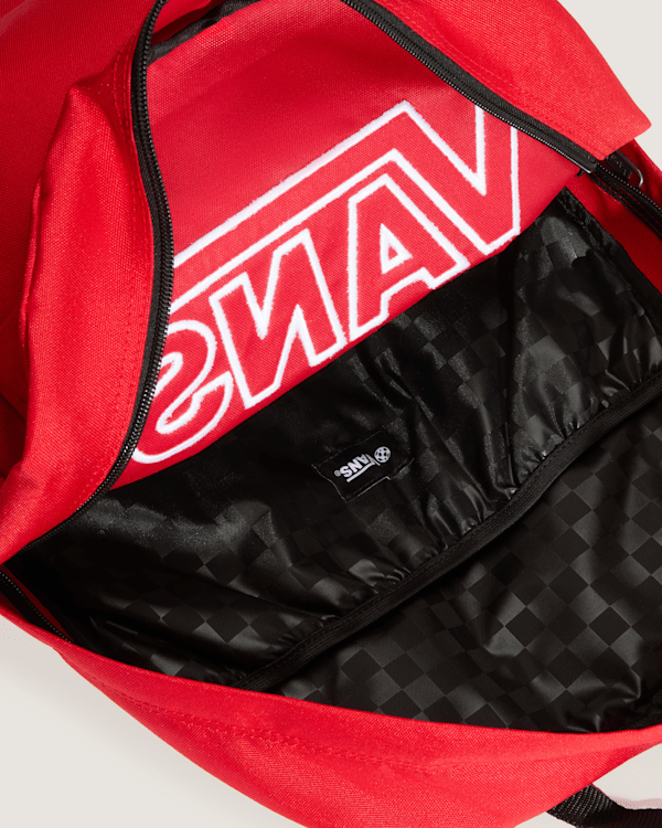 Vans - Old Skool Backpack, Red, Size: One size (obrázek 7)
