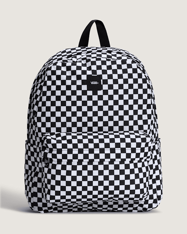 Vans - Old Skool Check Backpack, Black, Size: One size (obrázek 10)