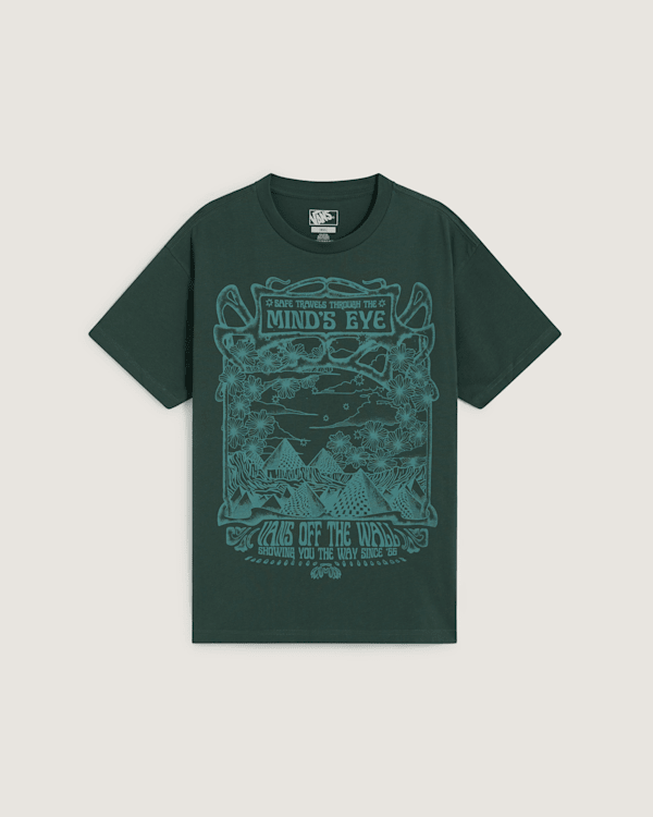 Vans - Minds Eye Oversized SS Tee OIL GREEN, Woman, Green, Size: XXS