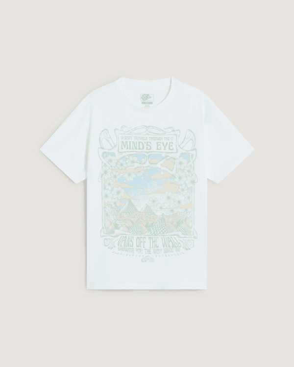 Vans - Minds Eye Oversized SS Tee White, Woman, White, Size: XXS