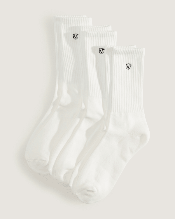 Vans - Vans x Rowan Crew Socks (3 pairs), Man, White, Size: S (34.5-38​)