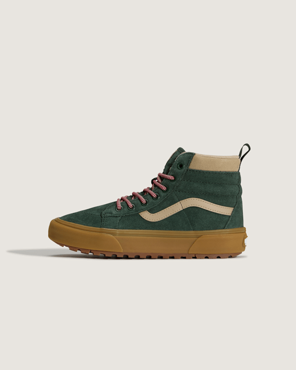 Vans - Youth Sk8-Hi Insulated Shoes (8-14 years), Green, Size: 6