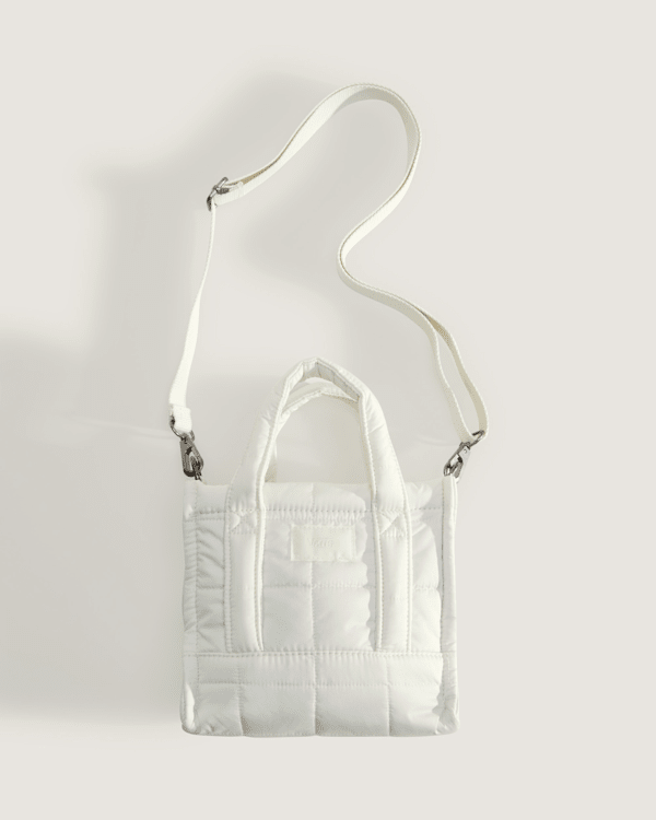 Vans - Lil Puff Tote, Man, White, Size: One size