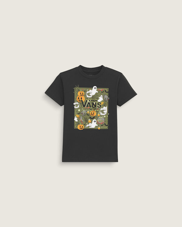 Vans - Spooky Crew Boxed SS Tee Black, Noir, Taille: 5-6A