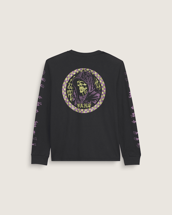 Vans - Webbed Reaper LS Tee Black, Black, Size: XL