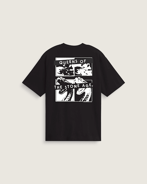Vans - Queens of the Stone Age Ouroboros SS Tee Black, Man, Black, Size: L