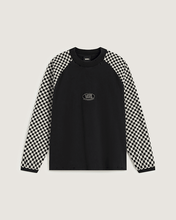 Vans - A.O.D. by Slam Jam Racing Long Sleeve T-Shirt, Man, Black, Size: L