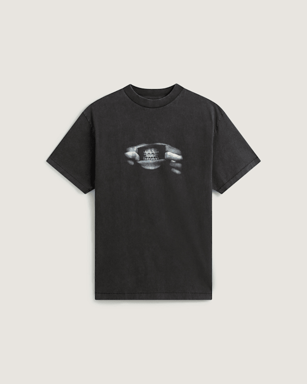 Vans - A.O.D. by Slam Jam Braces Tee, Man, Black, Size: XS