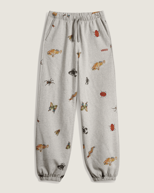Vans - VANSZA Bug Out Sweatpants, Woman, Grey, Size: XXL