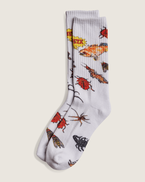 Vans - VANSZA Crew Sock, Man, White, Size: S (2.5-5​)