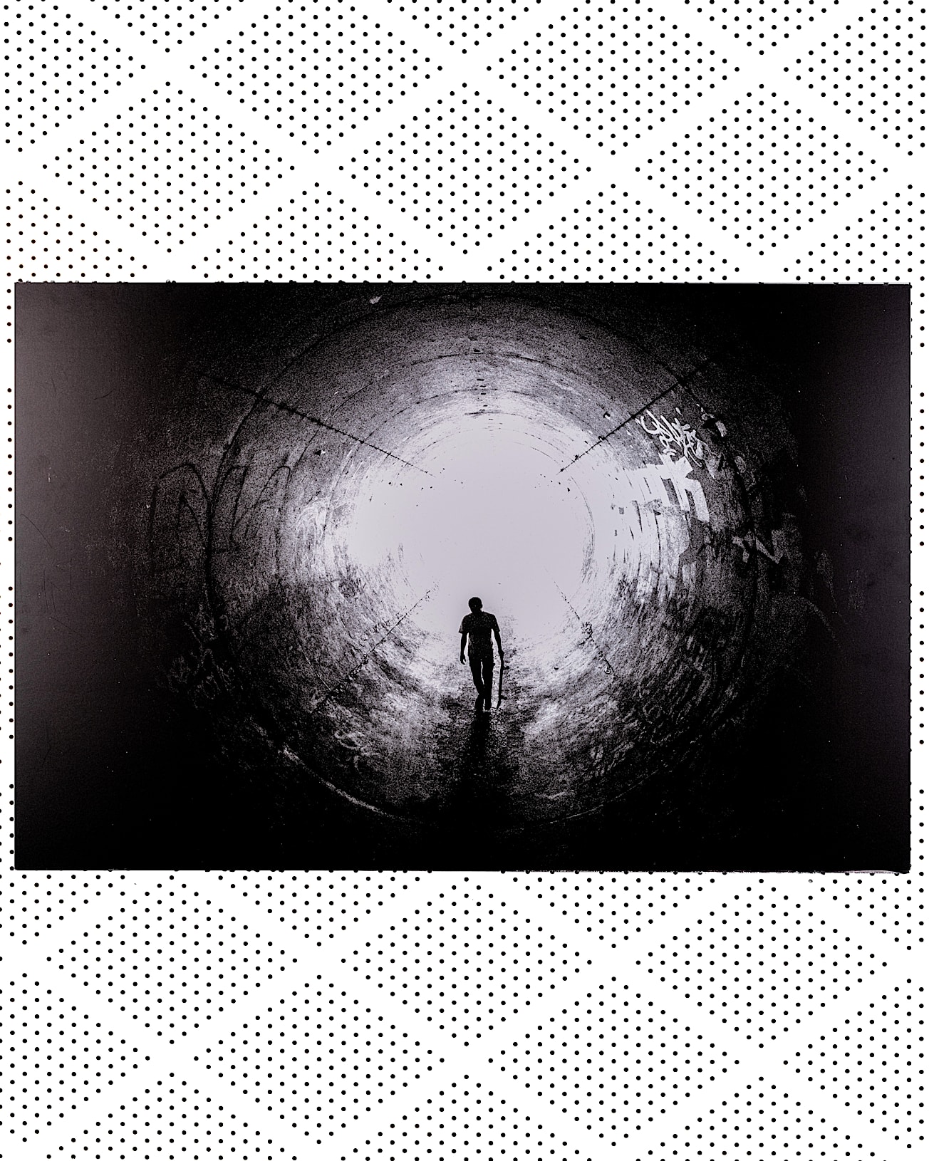 Vans - A2 poster -  Anthony Acosta, Man, Black, Size: One size