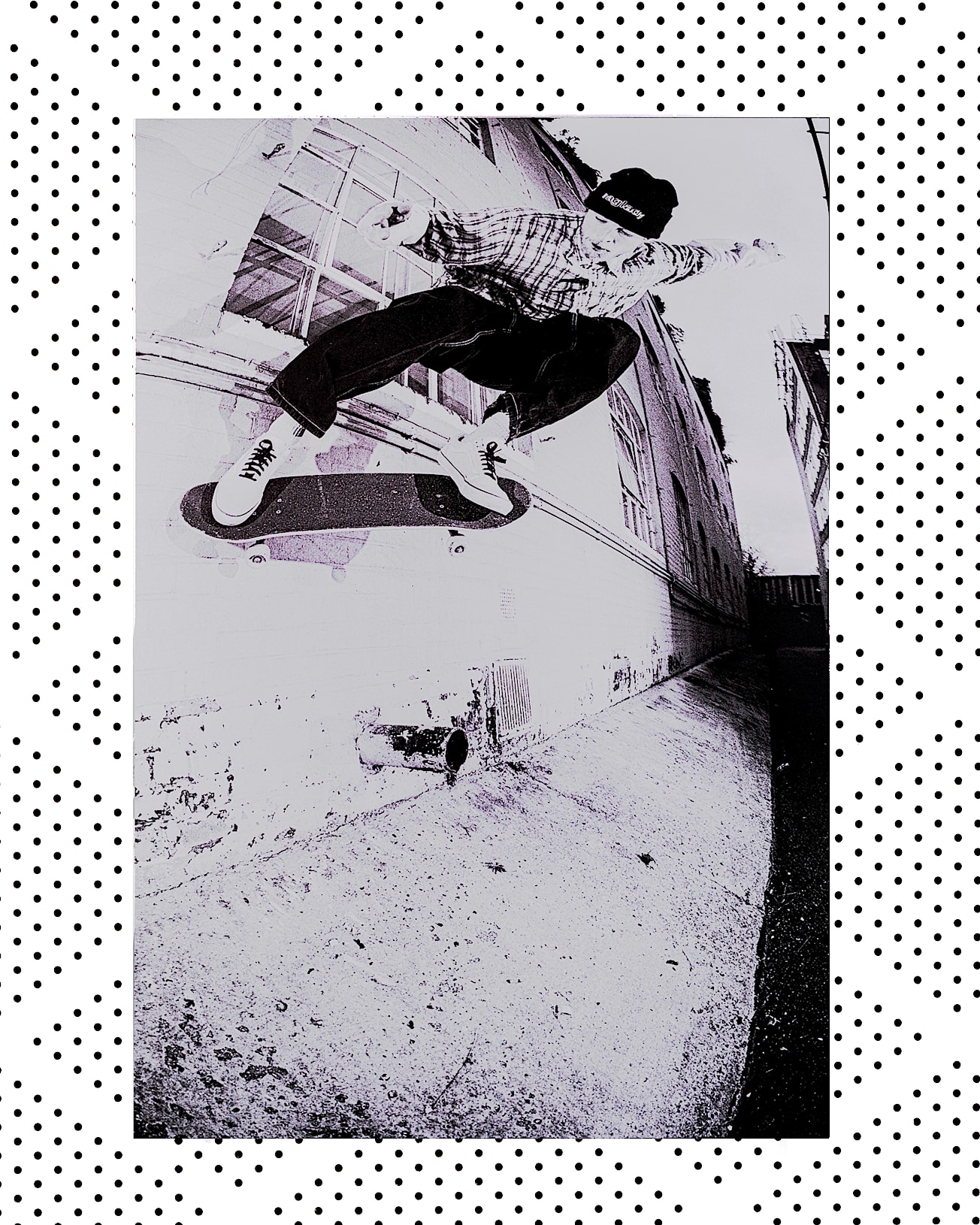 Vans - A2 poster - Rafski, Man, Black, Size: One size