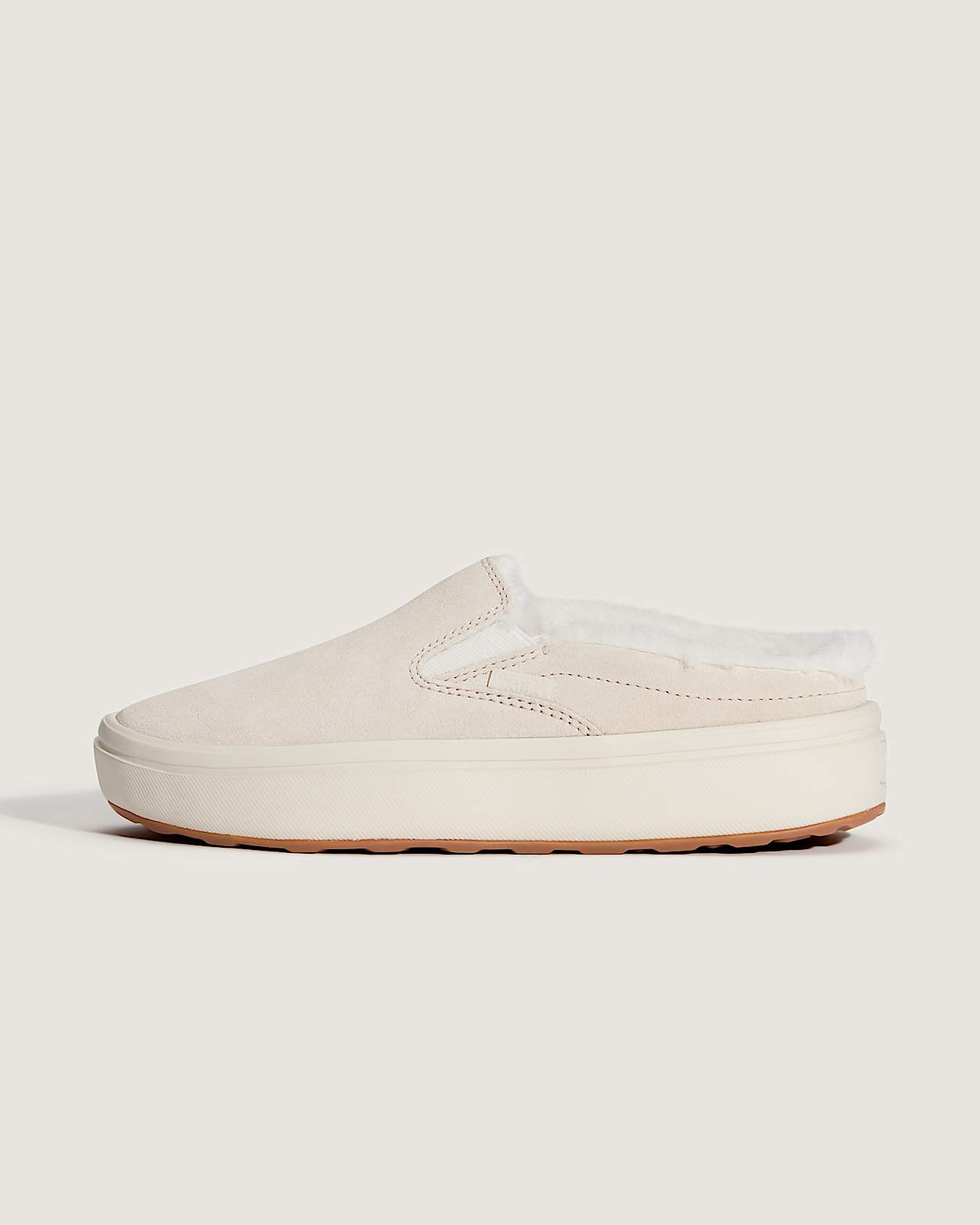 Vans - Mule Platform Light Shoes, Man, Beige, Size: 36