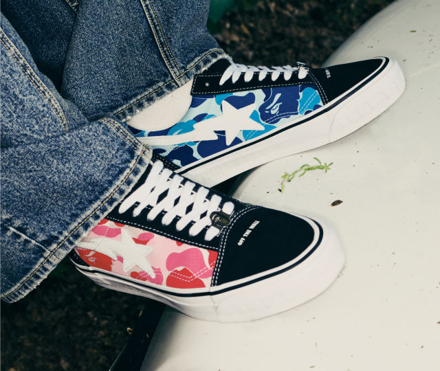 Vans X Bape