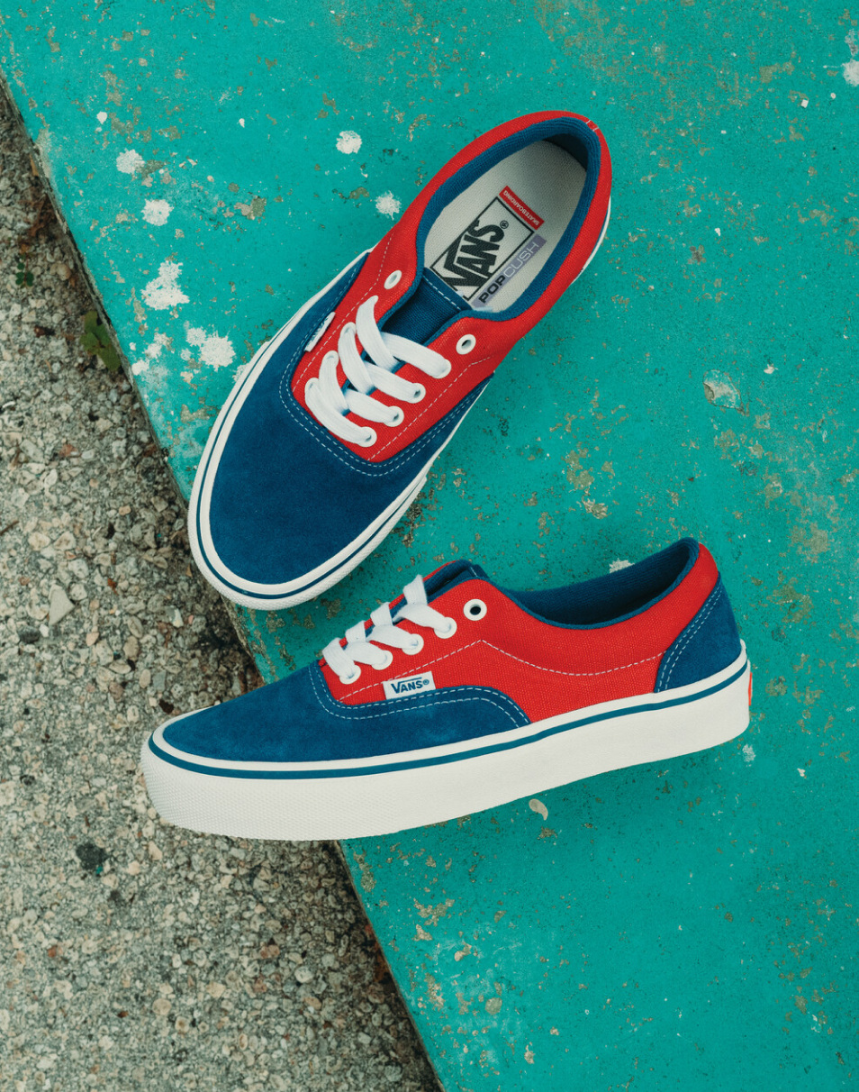 Skate Era Shoes in Blue/Red| Vans IE
