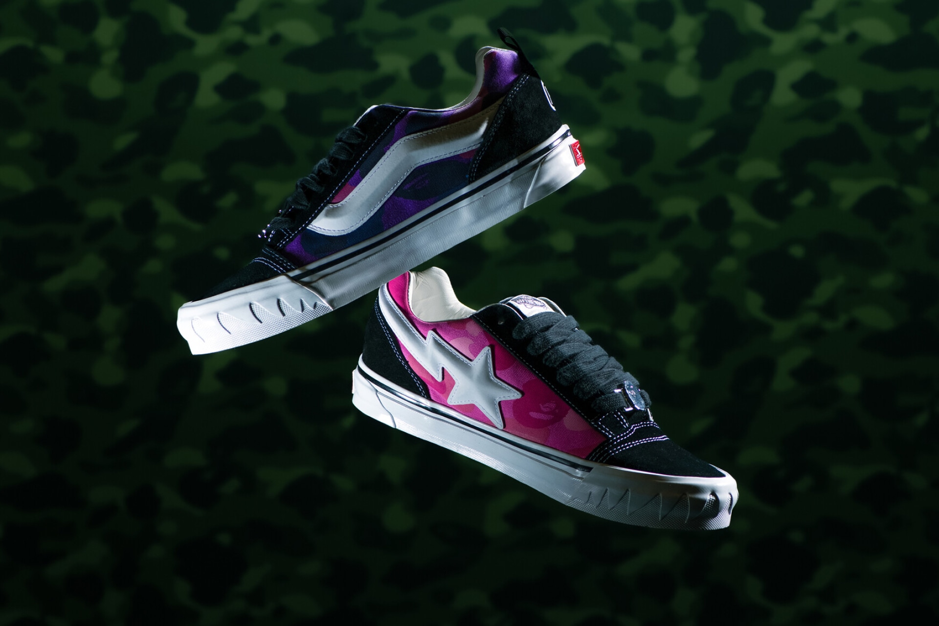 bape vans ベイプ　バンズ  コラボ　限定　bape sta BAPE Vans x BAPE® | Vans SE
