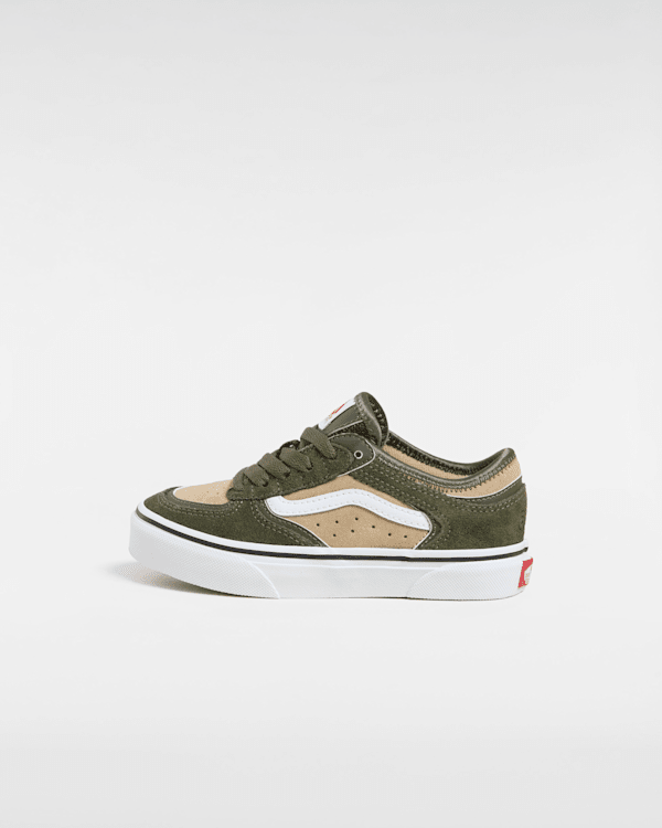 Kids Rowley Shoes (4-8 Years) in Green| Vans IE