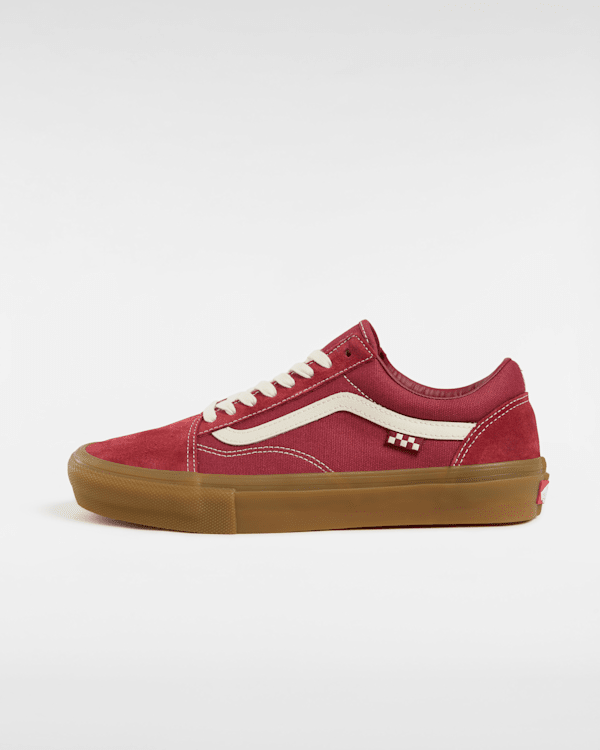 Vans Authentic Vans Old Skool Rot Damen Skate Old Skool Schuhe In