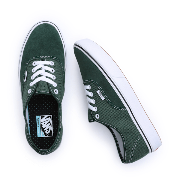 ComfyCush Authentic Shoes in Green| Vans UK