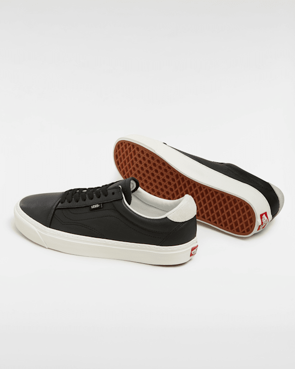 VANS★AUTHENTIC LUX★兼用★BLACK Vans Genuine Leather Authentic Lux Skate Sneakers Shoes