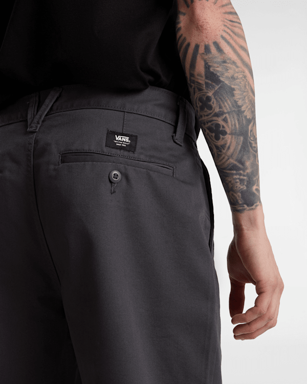 Authentic Chino Slim Trousers in Grey| Vans UK