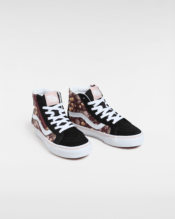 Kids SK8-Hi Side Zip (4-8 years) in Black| Vans IE Kids SK8-Hi Side Zip (4-8 years) in Black| Vans IE