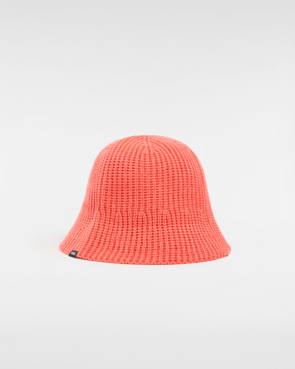 Vans Knit Bucket Hat in Orange| Vans UK