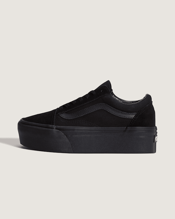 vans noir plateforme