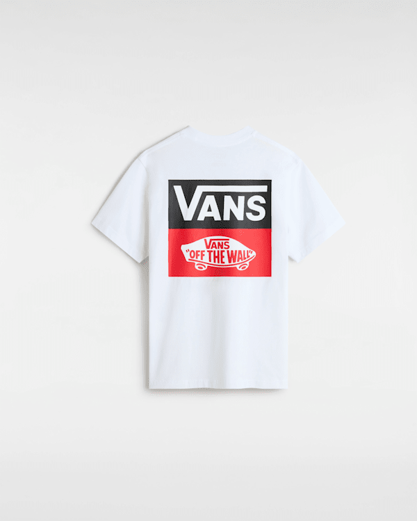Boys OG Logo T-Shirt (8-14 Years) in White| Vans SE