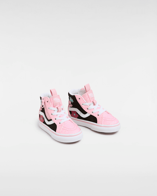 Toddlers Sk8-Hi Reissue Side Zip Glitter Shoes (1-4 Years