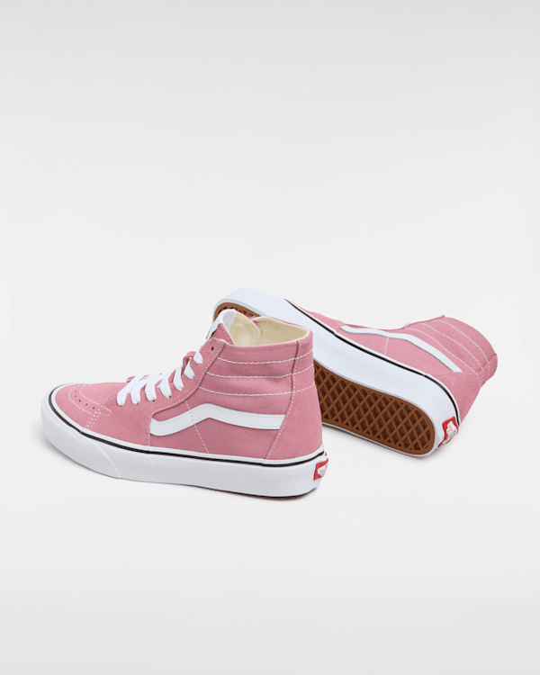 ＊Pink＊プロフ必読＊ Sk8-Hi Tapered Shoes in Pink| Vans UK