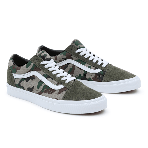 Zapatillas Old Skool de camuflaje en Verde| Vans ES