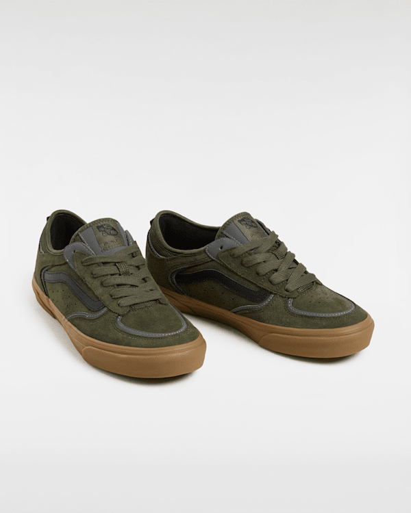 Skate Rowley Shoes in Green| Vans UK
