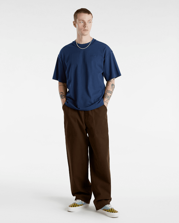 [VANS]Vans Premium Shorebreak Short Sleeve Knit Shirt/追跡付 VANS Premium Shorebreak Short Sleeve Shirt at Vancouver Mall