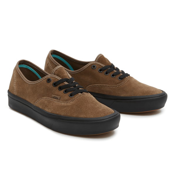 Authentic ComfyCush Suede Shoes in Brown| Vans UK