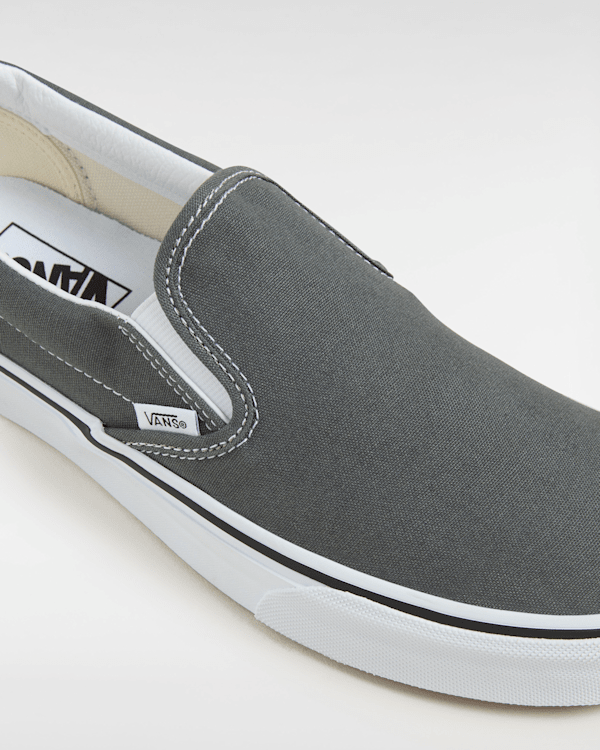 Canvas Classic Slip-On Shoes in Grey| Vans FI