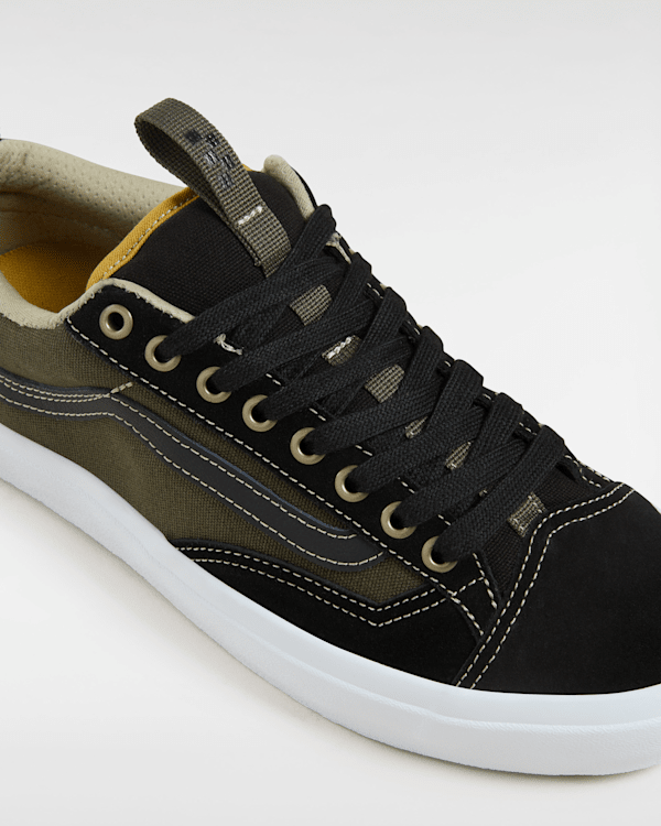 Schuhe Vans Old Skool Khaki And Rose Gold Vans Authentic Black