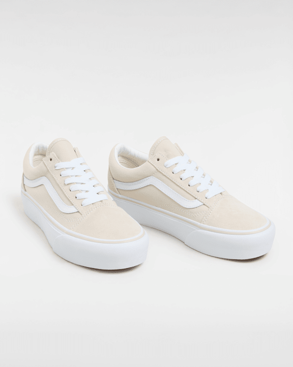 国内配送 VANS OLD SKOOL CHKY BEIGE /BEIGE VANS】 ヴァンズ OLD SKOOL CHKY オールドスクールチャンキー