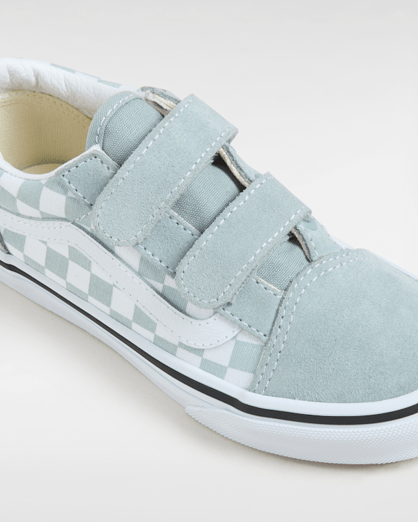 VANS ★【スニーカー】Old Skool V Shoe 確かなグリップ力の一足 Kids Old Skool Shoes (4-8 years) in Blue| Vans UK