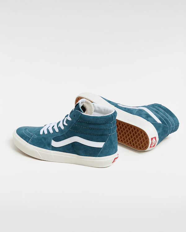 zapatillas twill sk8 hi con plataforma