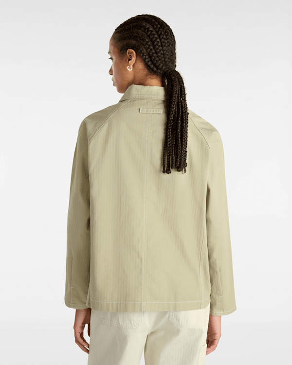 Codey Utility Coat in Beige| Vans SE