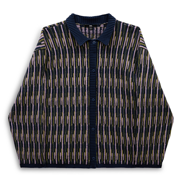 Alta Chunky Knit Cardigan in Blue| Vans UK