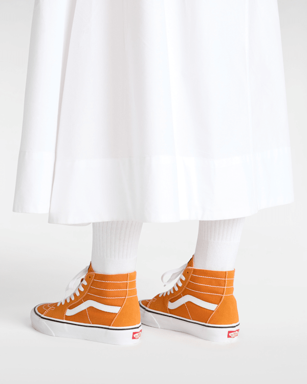 SK8-Hi Tapered Shoes in Orange| Vans UK